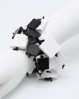 Summer Leaves 1- Black and White - Jianhui London