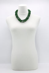 Shakespeare's Collar 2x2cm Squares Necklace - Short - Jianhui London