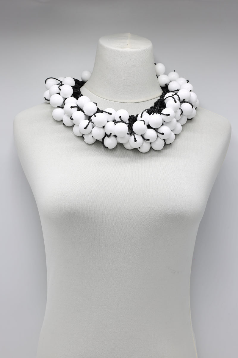 Berry Beads Cluster Necklace - Jianhui London