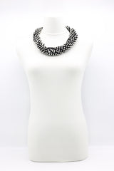 Faux Pearl Infinity Necklace - Jianhui London