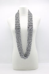 Pashmina Fishnet Infinity Scarf - Jianhui London