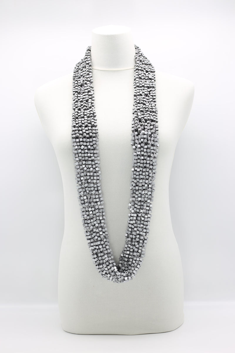Pashmina Fishnet Infinity Scarf - Jianhui London