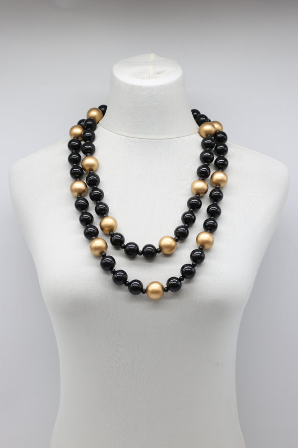 Round Beads Necklace - Duo - Jianhui London