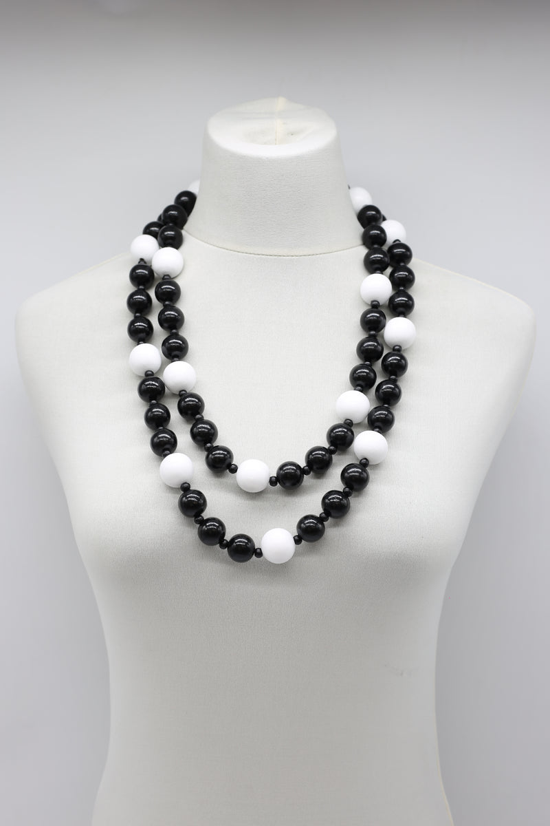 Round Beads Necklace - Duo - Jianhui London