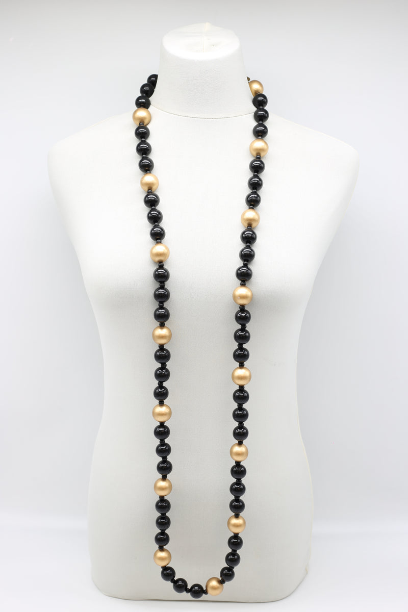Round Beads Necklace - Duo - Jianhui London