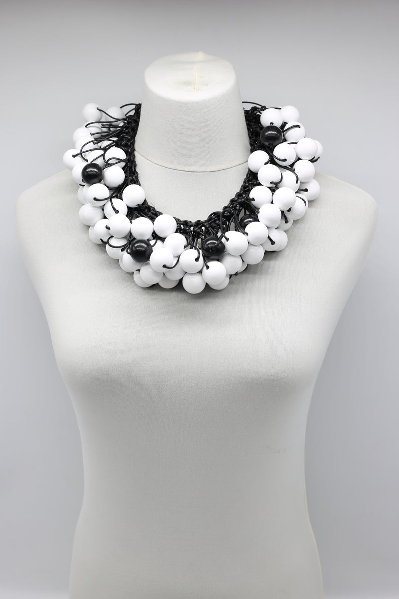 Berry Beads Cluster Necklace - Jianhui London