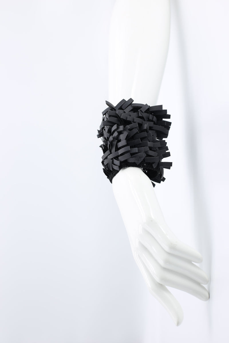 Recycled Rubber Loops Sleeve Bracelet - Jianhui London