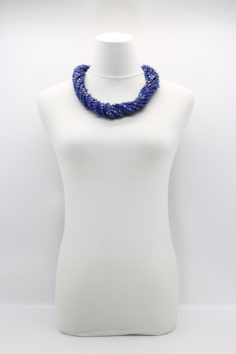 Next Pashmina Necklaces - Hand painted Graffiti - 5-strand - Jianhui London