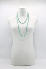 Next Pashmina Necklaces - Hand painted Graffiti - 5-strand - Jianhui London