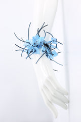 Aqua Square Bracelet - Hand-painted - Jianhui London