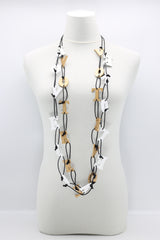 Big VOTE For LOVE on Leatherette Chain Necklaces Set - Jianhui London