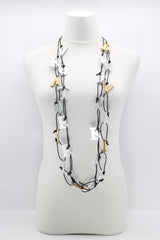 Big VOTE For LOVE on Leatherette Chain Necklaces Set - Jianhui London