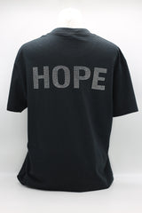 Wearable art - Love and Hope Crystal T-Shirt - Jianhui London