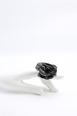 Aqua Poppy/Sunflower Rings - Hand gilded/Hand-painted - Big - Jianhui London