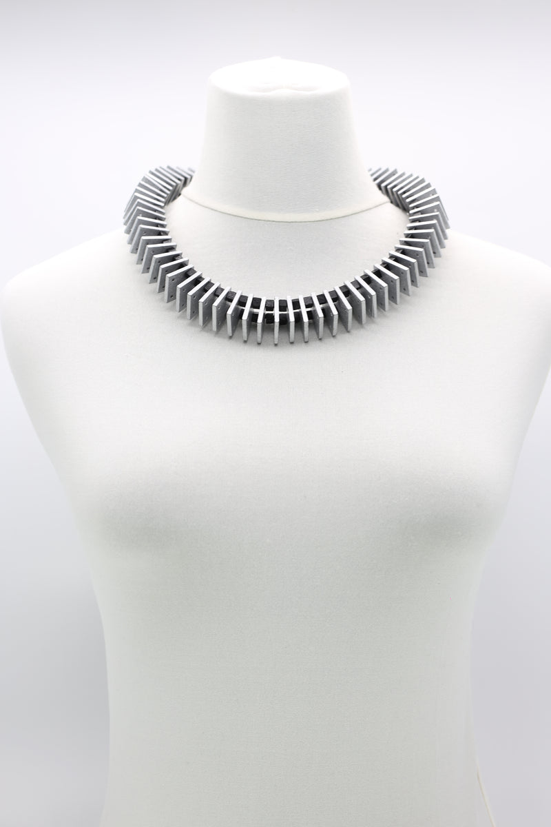 Shakespeare's Collar Small Squares Necklace - Short - Jianhui London