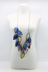 Biba x5 Textile double side Necklace - Jianhui London