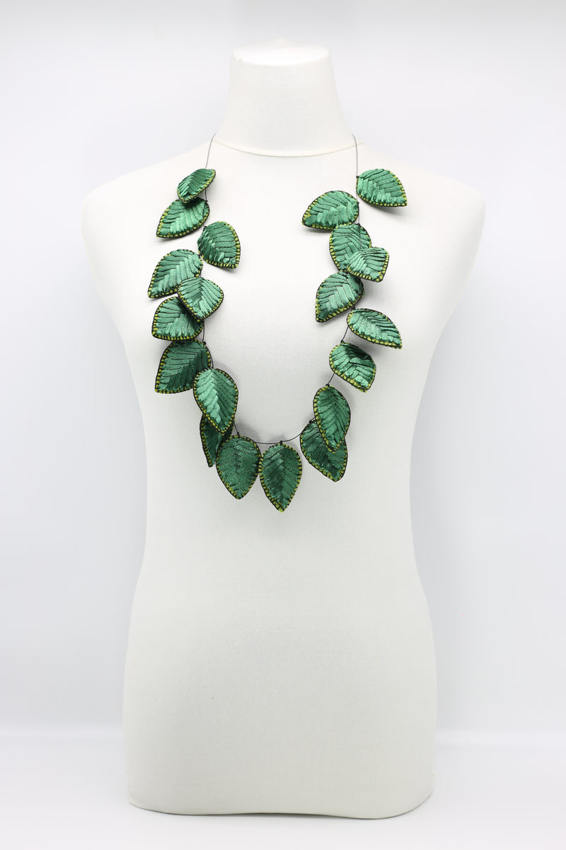 Biba x5 Textile double side Necklace - Jianhui London