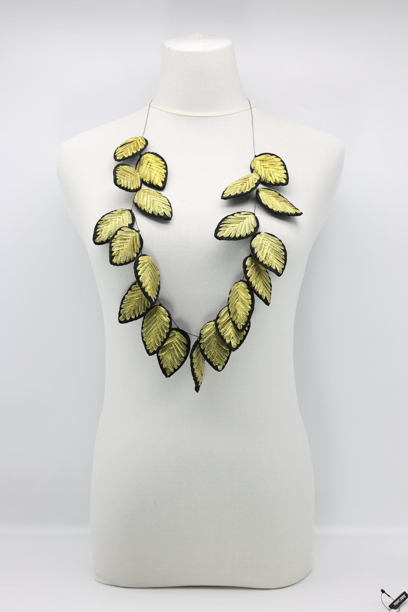 Short leaf Necklace - Jianhui London