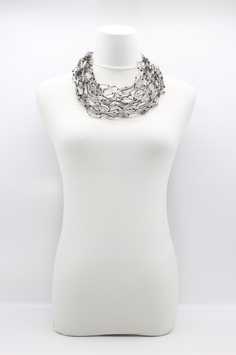 Crystal Tubes Necklaces - Jianhui London