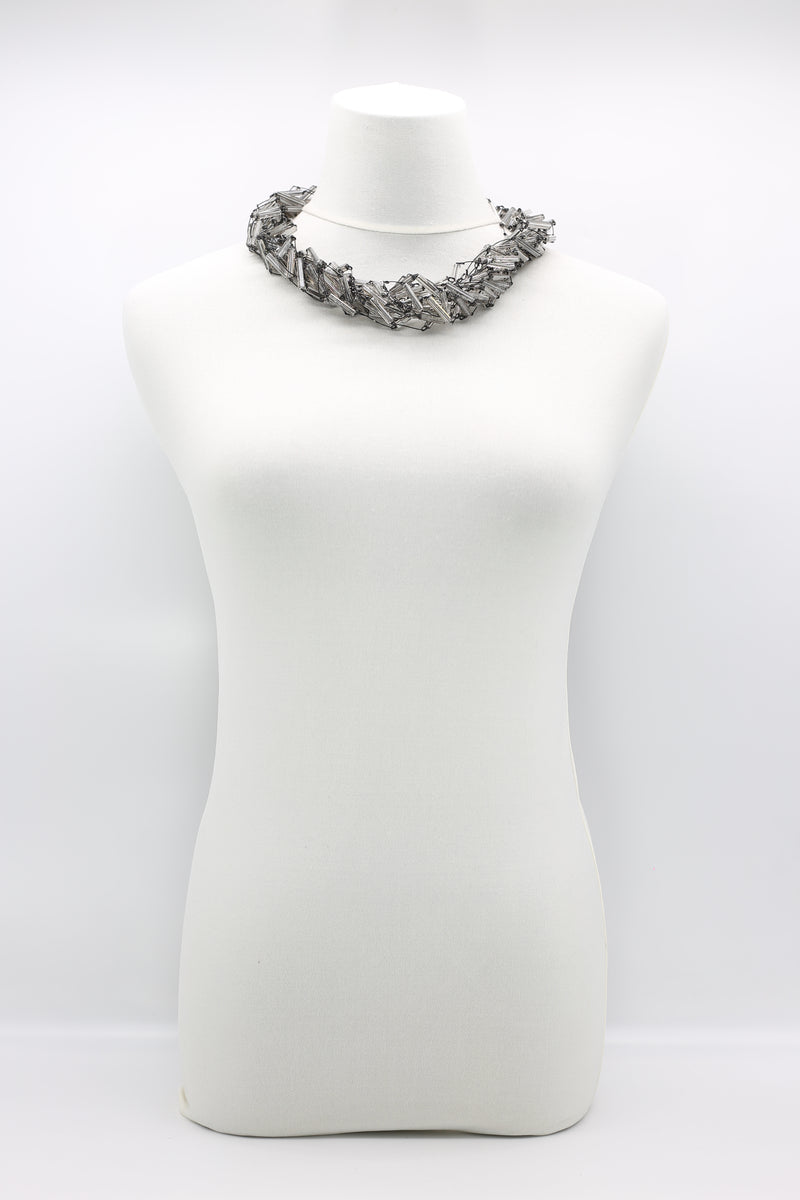 Crystal Tubes Necklaces - Jianhui London