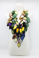 Biba x5 Textile double side Necklace - Jianhui London