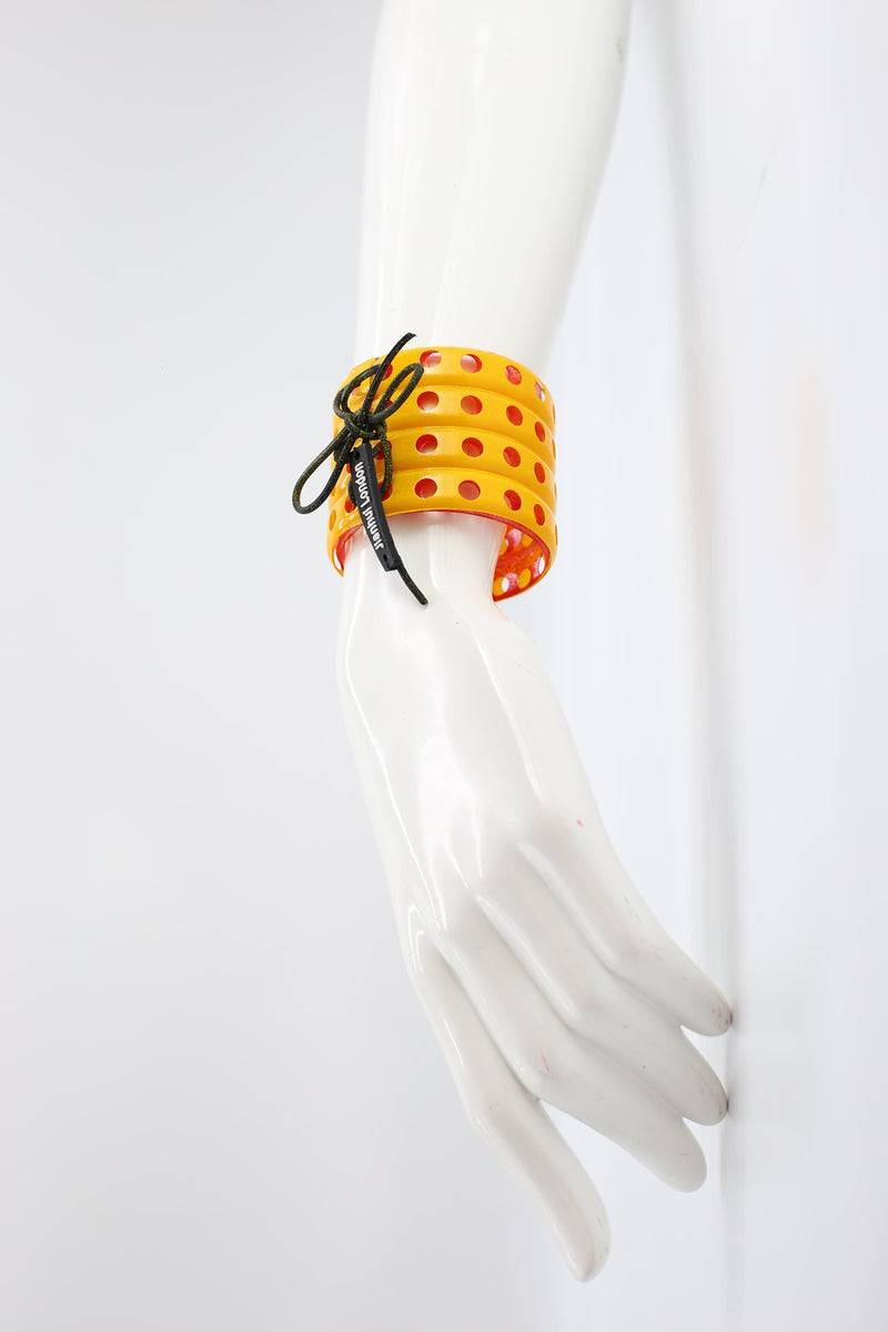 Lotus Roots Bangle- Hand Painted - Jianhui London