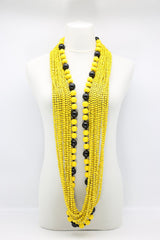 Next Pashmina & Round Beads Necklaces Set - Jianhui London
