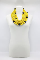 Next Pashmina & Round Beads Necklaces Set - Jianhui London