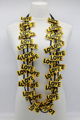 LOVE Ribbon Necklaces - Jianhui London