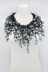 Faux Pearls Cape-style Necklace - Jianhui London