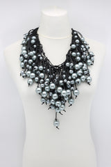 Faux Pearls Cape-style Necklace - Jianhui London