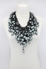 Faux Pearls Cape-style Necklace - Jianhui London