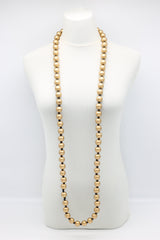 Next Pashmina & Round Beads Necklaces Set - Jianhui London