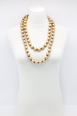Next Pashmina & Round Beads Necklaces Set - Jianhui London