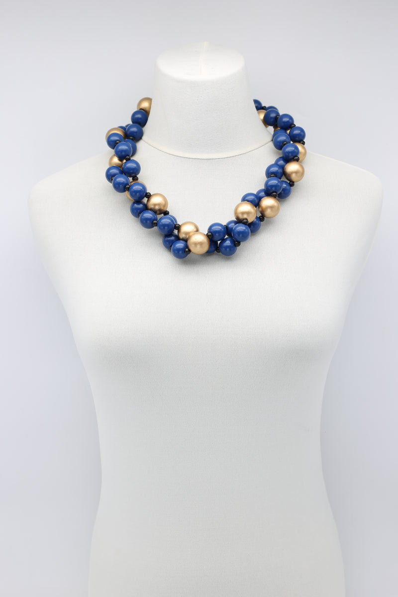 Round Beads Necklace - Duo - Jianhui London