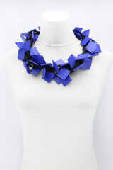 Wooden Squares on Cord Necklaces - Large - Jianhui London