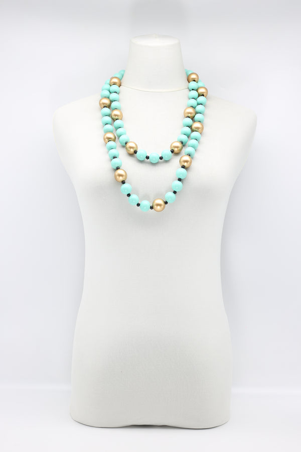 Round Beads Necklace - Duo - Jianhui London