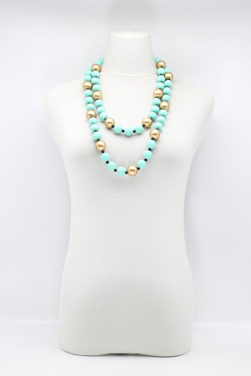 Round Beads Necklace - Duo - Jianhui London