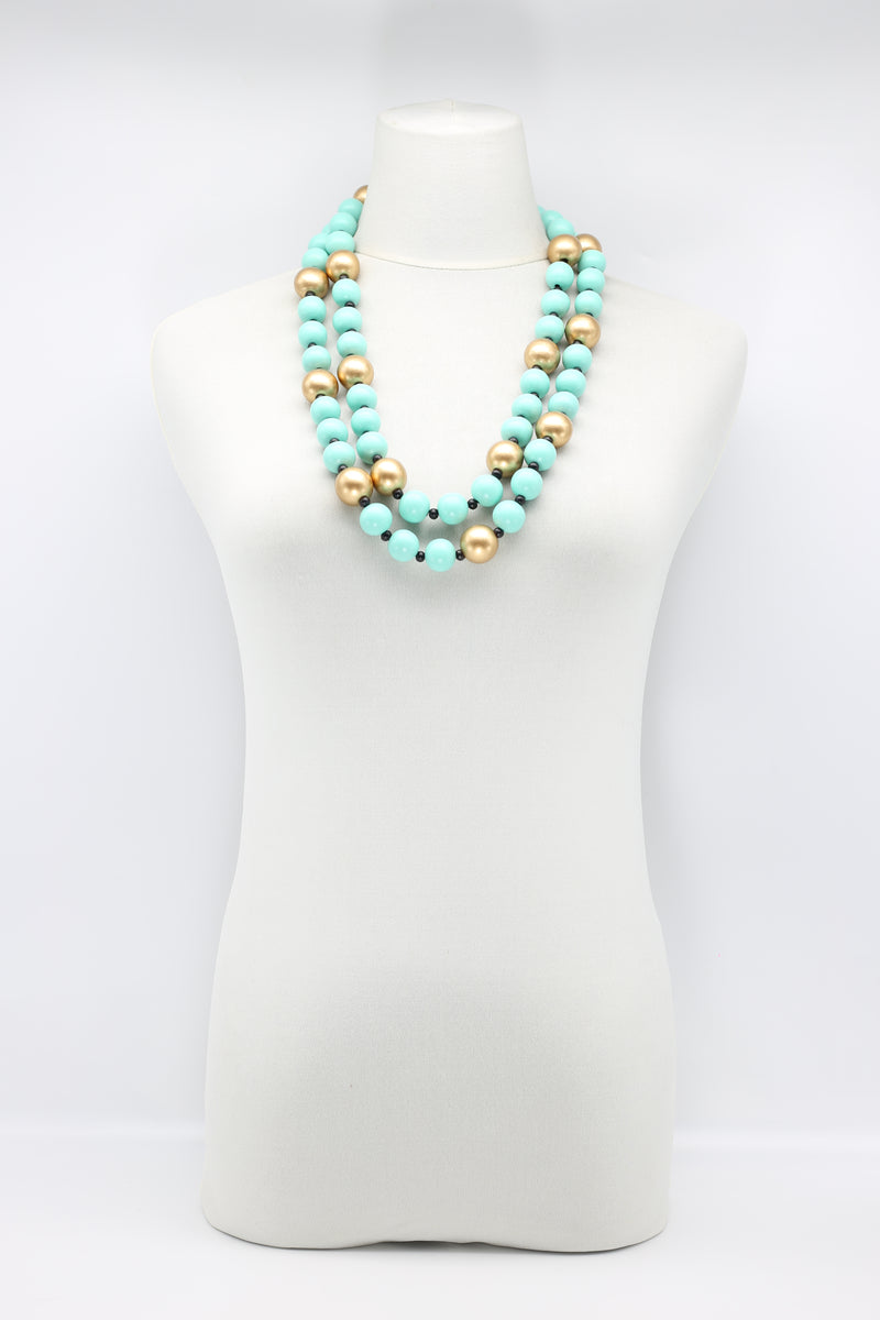 Round Beads Necklace - Duo - Jianhui London