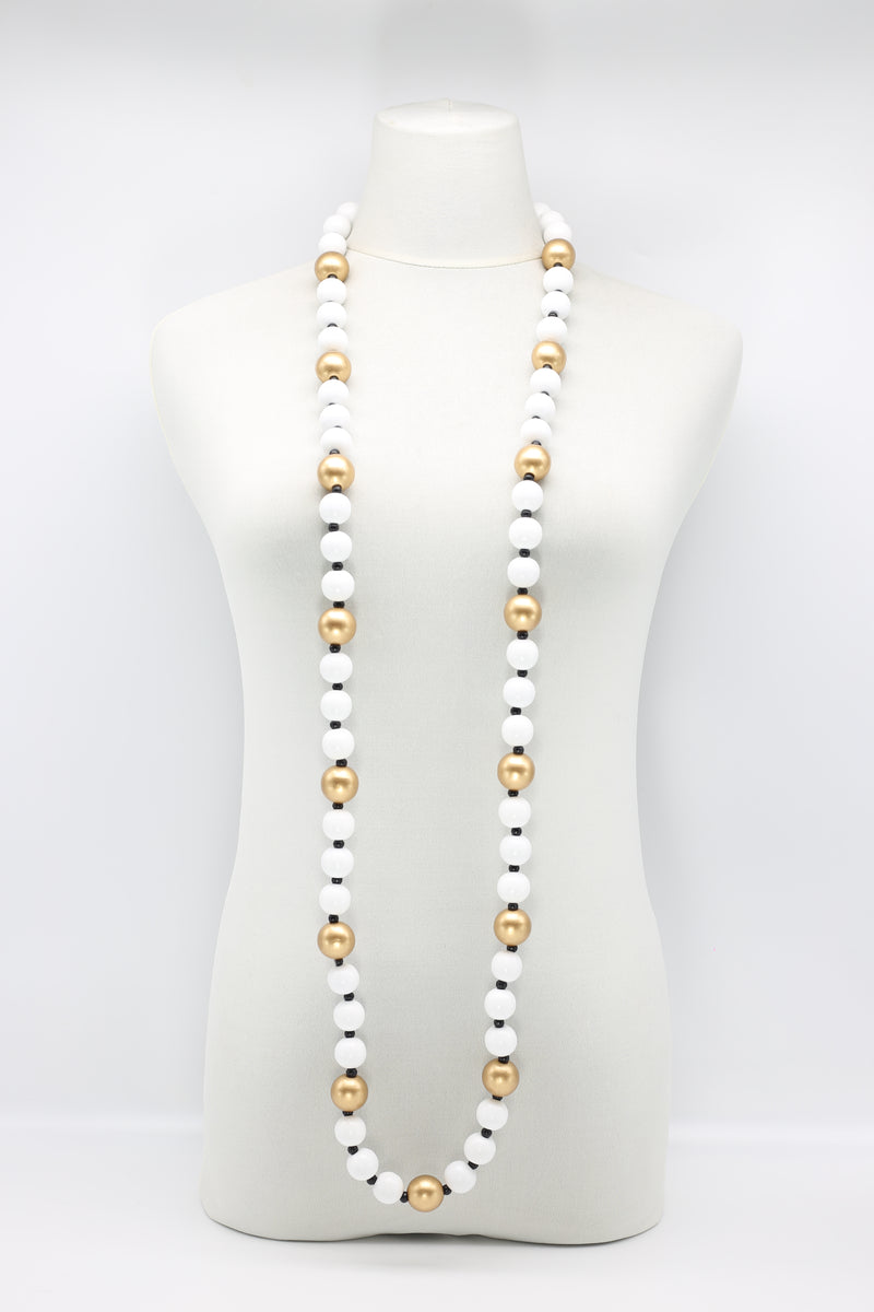 Round Beads Necklace - Duo - Jianhui London