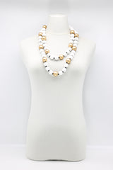 Round Beads Necklace - Duo - Jianhui London