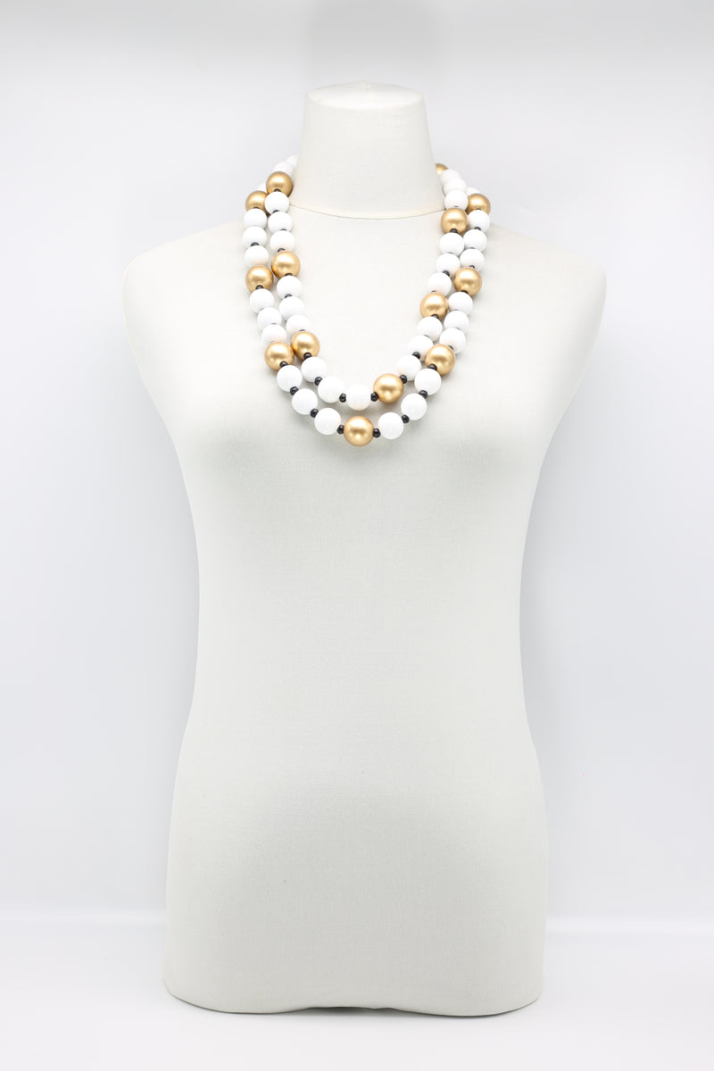 Round Beads Necklaces Set - Jianhui London