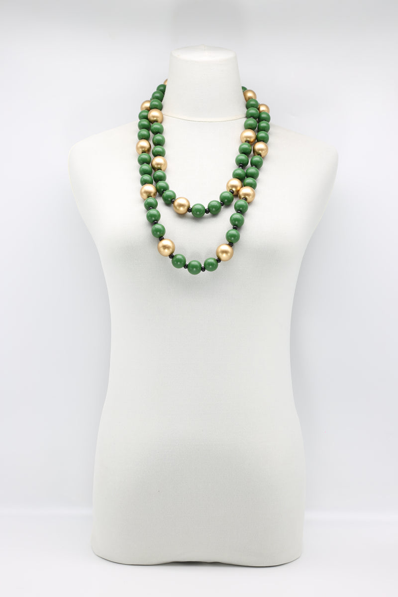 Round Beads Necklace - Duo - Jianhui London