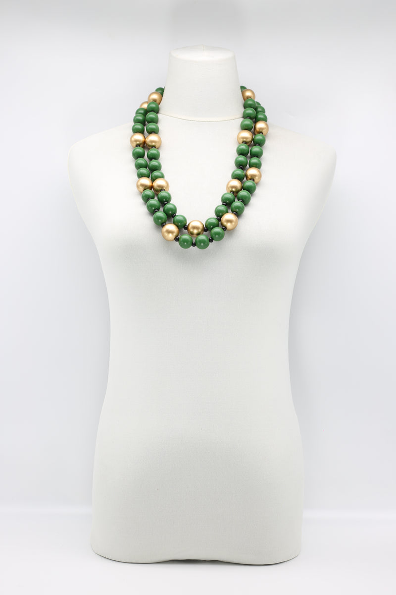 Round Beads Necklace - Duo - Jianhui London