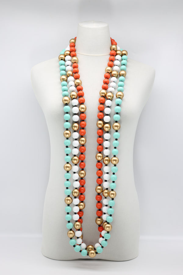 Round Beads Necklaces Set - Jianhui London