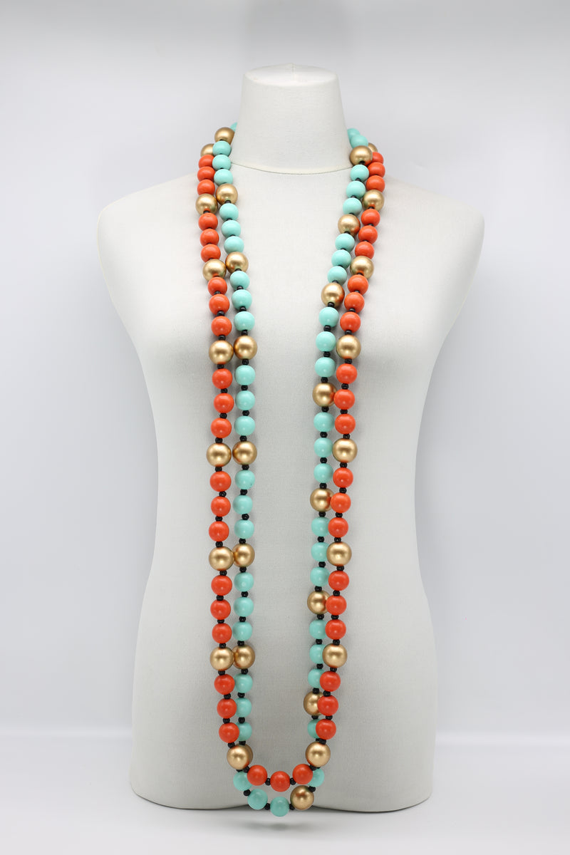 Round Beads Necklaces Set - Jianhui London