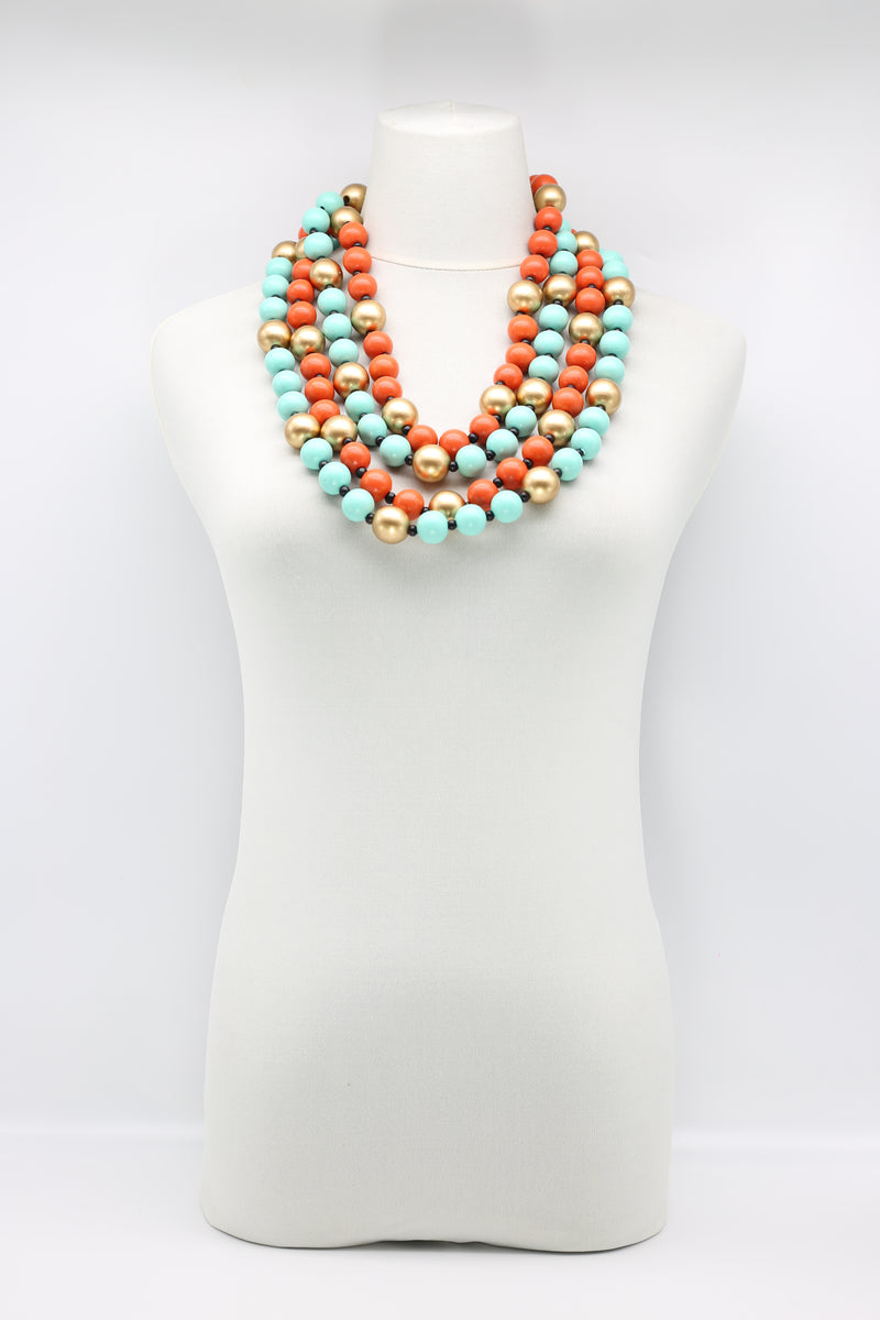 Round Beads Necklaces Set - Jianhui London