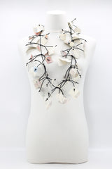 Recycled Paper Squares Necklace - Jianhui London