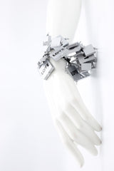 Black and White Love Squares Bracelet - Jianhui London