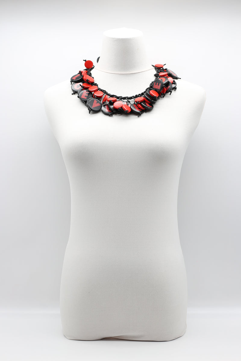 LOVE COIN CAPE-STYLE NECKLACE - Jianhui London